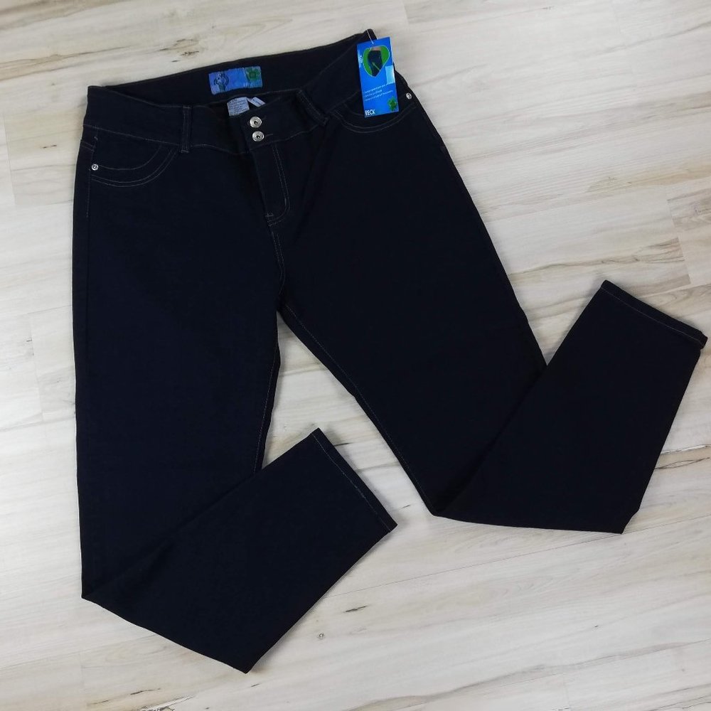 Jeans Denim Blue Straight Jean